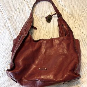 Frye Red Leather Bag